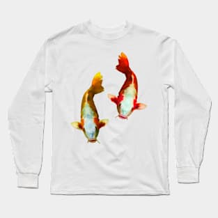 KOI Fish Pair Long Sleeve T-Shirt